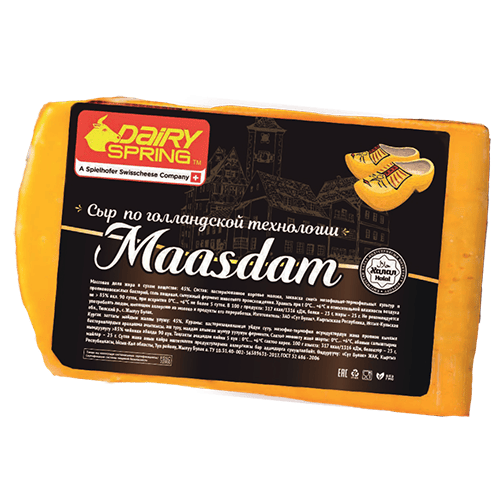 Сыр Маасдам по голландской технологии